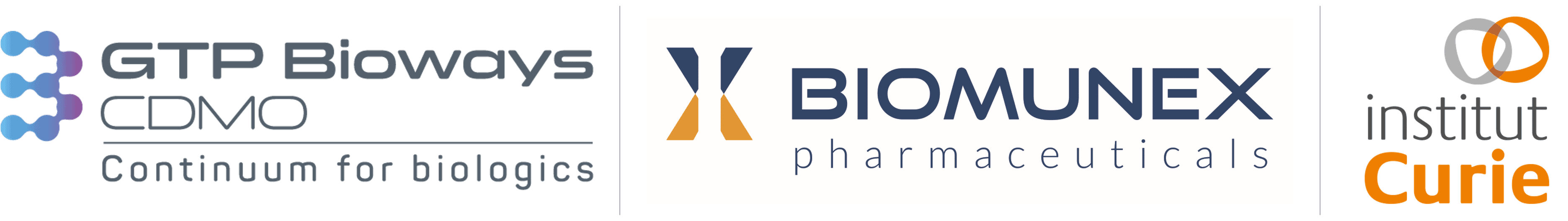 Biomunex Pharmaceuticals / GTP Bioways / Institut Curie