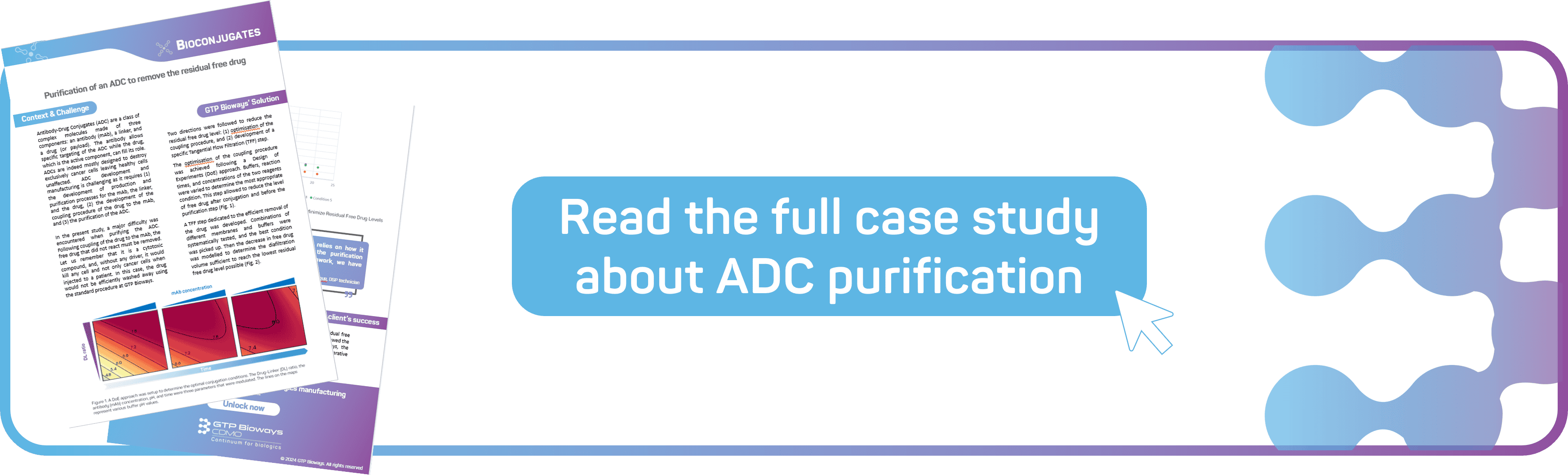 Bioconjugate purification case study - GTP Bioways CDMO